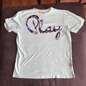 Play Clothing Mint Green Graphic Tee L